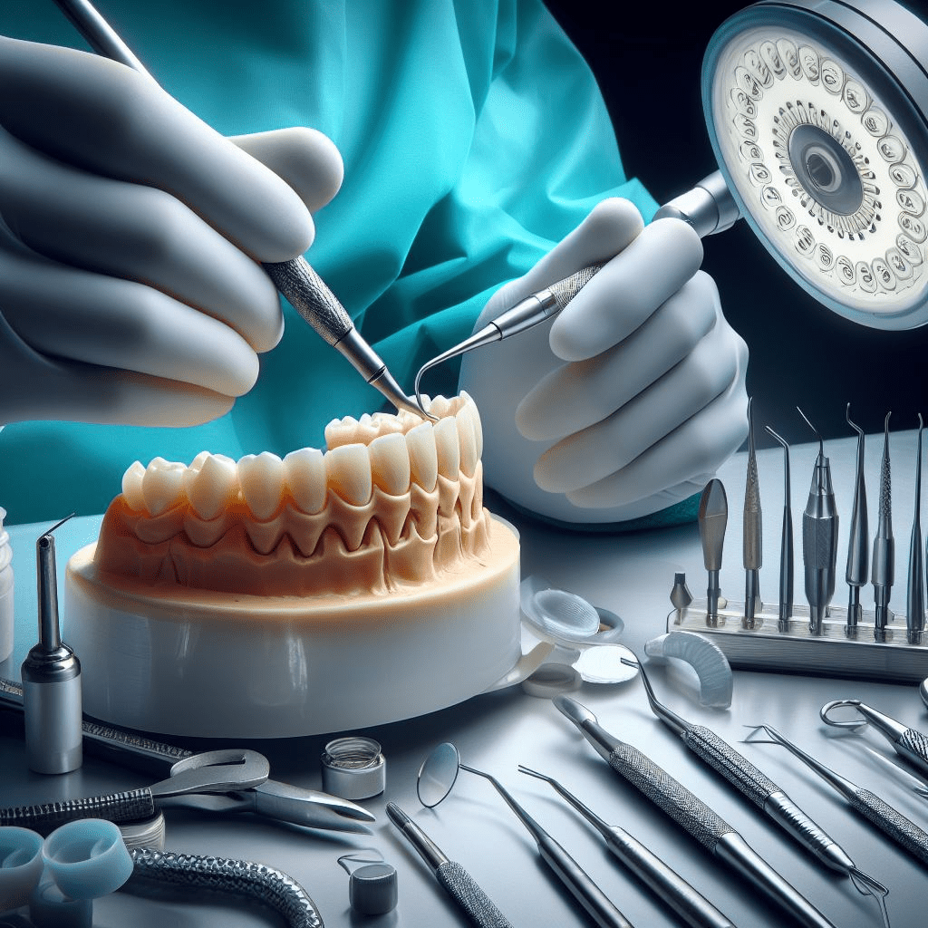 Image featuring a close-up of a dental waxing spatula